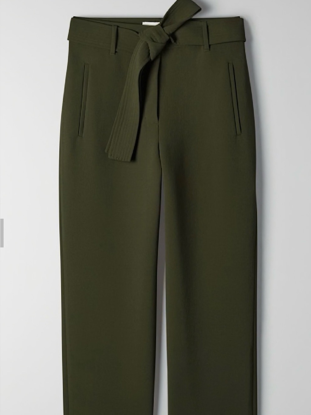 Aritzia Wilfred Tied Front pants Size 6